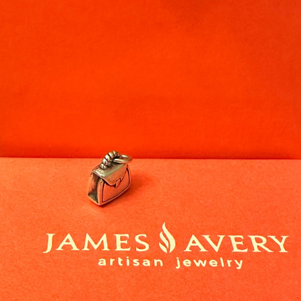 Retired James Avery purse bag 👛 charm - Picture 5 of 6